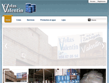 Tablet Screenshot of colasvalentin.com